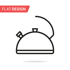 Kettle line icon. Vector