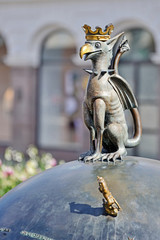 Griffin Sculpture in Malmö, Sweden © Tomasz Warszewski
