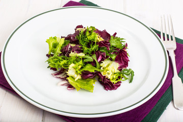 Assorted fresh lettuce