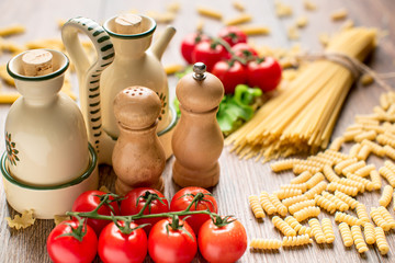 ingredients for italian pasta