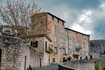 Fototapeta na wymiar Panorama of the city of volterra
