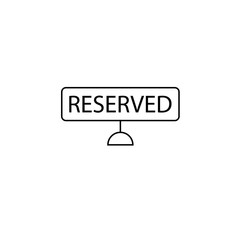 Reserved icon