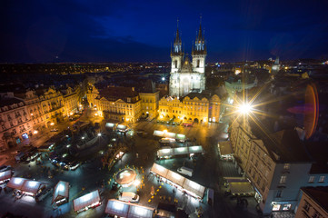 Fototapeta na wymiar Altstadt Platz Prag
