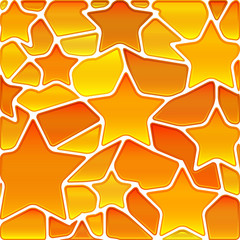 abstract vector stained-glass mosaic background
