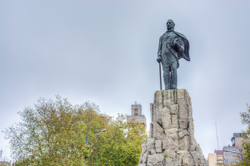 San Martin Monument in Mar del Plata, Argentina