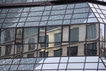 Spiegelung in Frankfurt