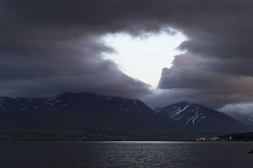 Heart shape cloud