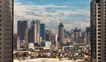 Fotobehang Manila city. Capital of the Philippines.  © kieferpix