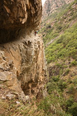 Gorges de la Carança dans le Conflent, Pyrénées orientales, France