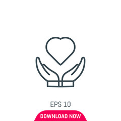 Health care icon, vector