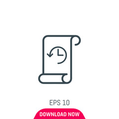 To do list icon, vector