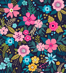 Seamless floral pattern © ann_and_pen