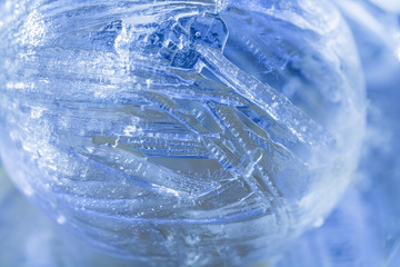 Ice light-blue abstract background