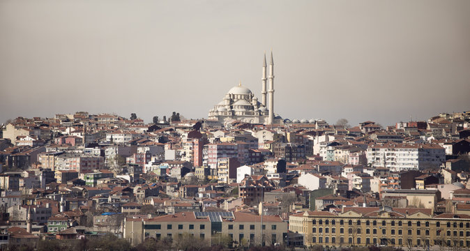 panoramic view of Istanbul