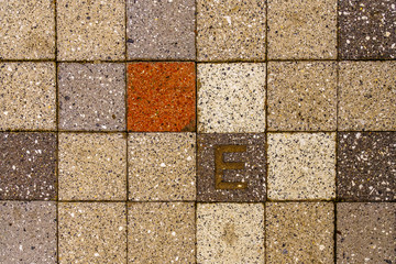Tiled Pavement Paving slab