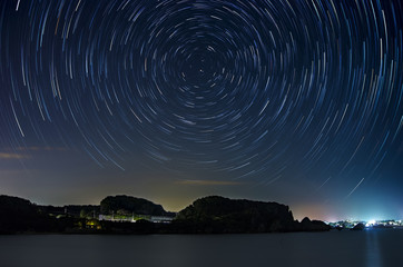 沖縄　うるま市　宮城島の星空