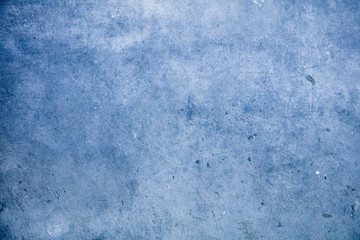 Blue concrete texture wall background