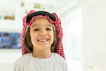 Cute Arabic kid