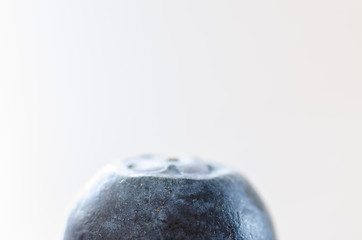 Fresh blueberry on wood table
