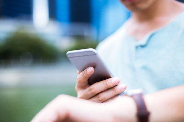 mobile phone with smartwatch