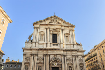 Sant'Andrea della Valle in Rome, Italy