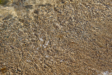 Crystal clear water Pacific Ocean