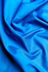 blue silk fabric background