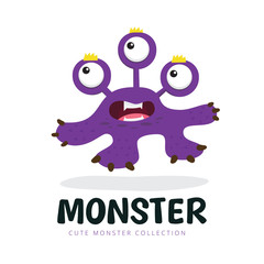 kids monster logo 