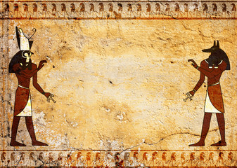 Anubis and Horus © frenta