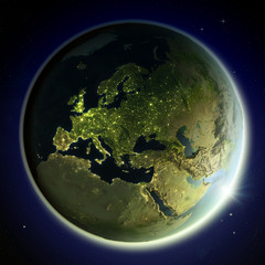 Europe from space