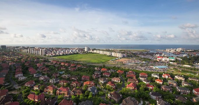 4k timelapse video in beihai guangxi china