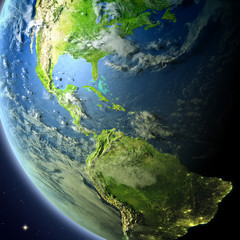 Central America from orbit © harvepino