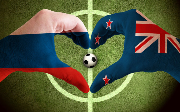 Russia vs New Zealand Soccer Confed Cup 2017