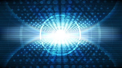 Vector abstract technological global connection background