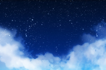Starry Night Sky © AnnaPa