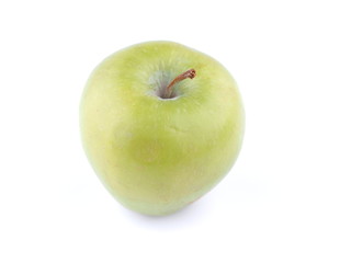 Apple on white background