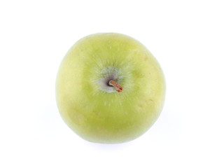 Apple on white background