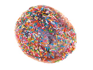 Easter cake on a light background