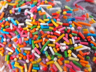 Easter cake on a light background