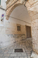 Alleyway. Conversano. Puglia. Italy.