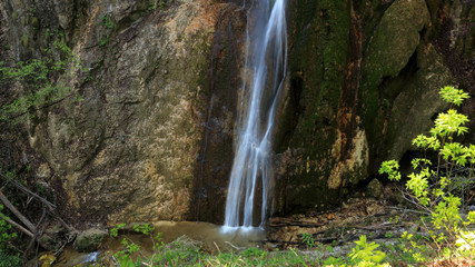 Obraz premium red wall reserve