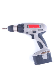 Screwdriver on white background