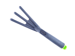 Plastic trident chopper on white background