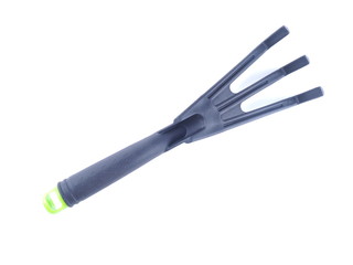 Plastic trident chopper on white background