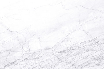 White marble texture with natural pattern for background or design art work.