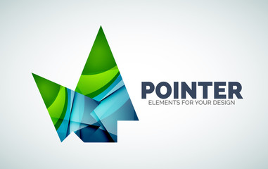 Vector icon, arrow mouse pointer or directional symbol