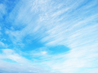 blue sky with clouds
