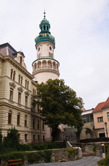 Fototapeta na wymiar Der Feuerturm in Sopron