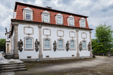 Vila Flor Palace, built in 18th century. Guimaraes, Portugal.