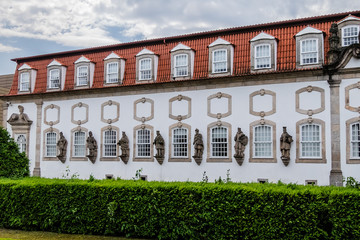 Fototapeta na wymiar Vila Flor Palace, built in 18th century. Guimaraes, Portugal.